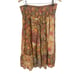 Prana NWT Boho Made In India Knee Length Peasant Skirt Size Large Festival