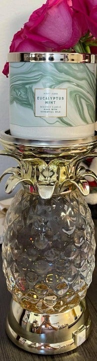 PINEAPPLE CANDLE HOLDER, B&BWs, NEW