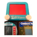 Handheld Electronic Vintage Games Etch a Sketch, Connect Four and Battleship