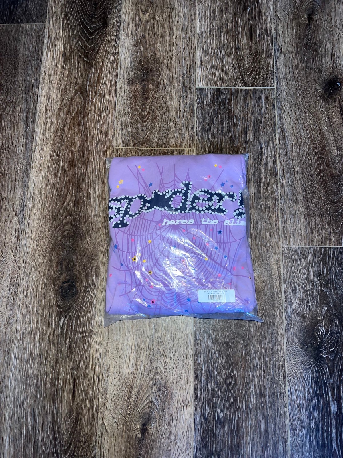 Sp5der hoodie açaí size M brand new