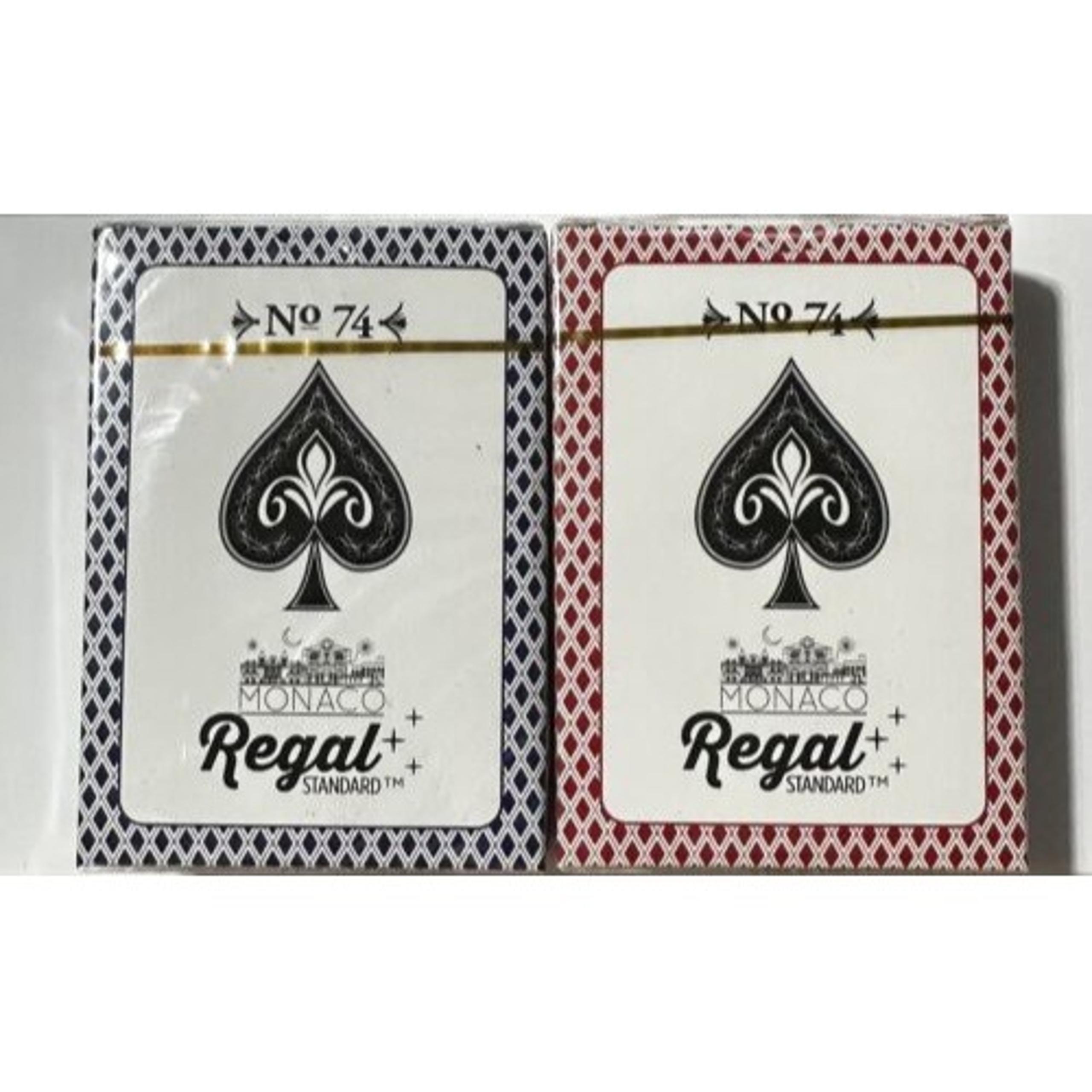 Regal No 74 Playing Cards, 2 Pack, Standard, Monaco
