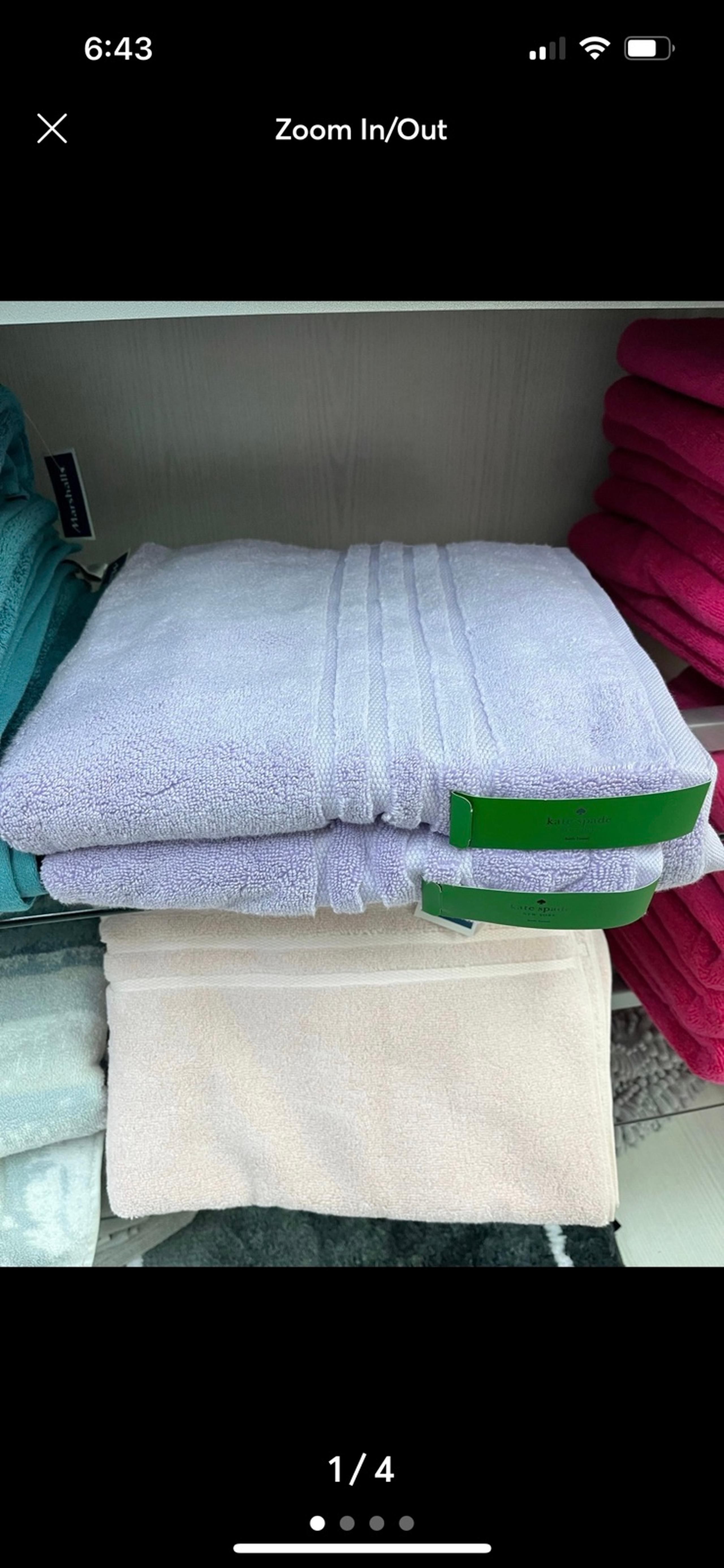 Bath Towel Set of 2 NWT - Kate Spade