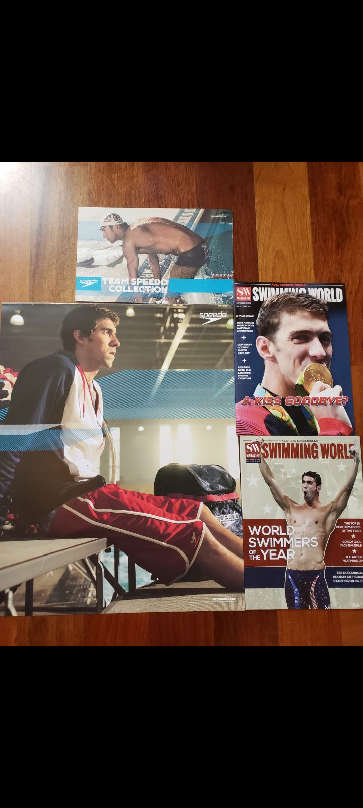 Michael Phelps swim memorabilia