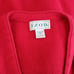 Vintage IZOD Mens Chest 49 Red Christmas Sweater V Neck Cardigan Long Sleeve