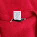 Vintage IZOD Mens Chest 49 Red Christmas Sweater V Neck Cardigan Long Sleeve