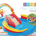 Intex Inflatable Kiddie Slide Pool play
