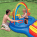 Intex Inflatable Kiddie Slide Pool play