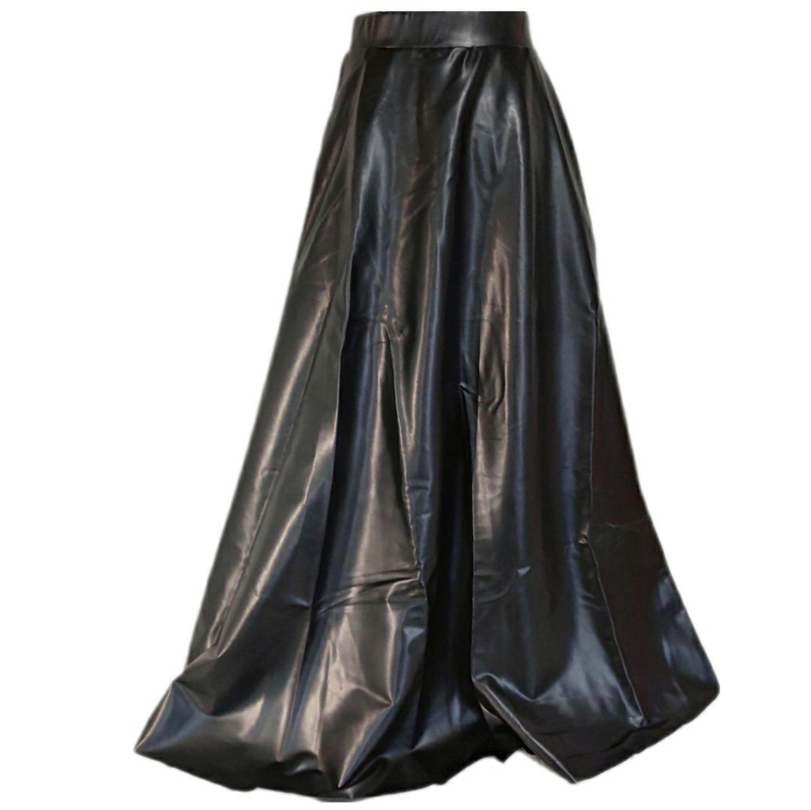 New Ashley Stewart 2X Faux Leather Long Maxi Skirt
