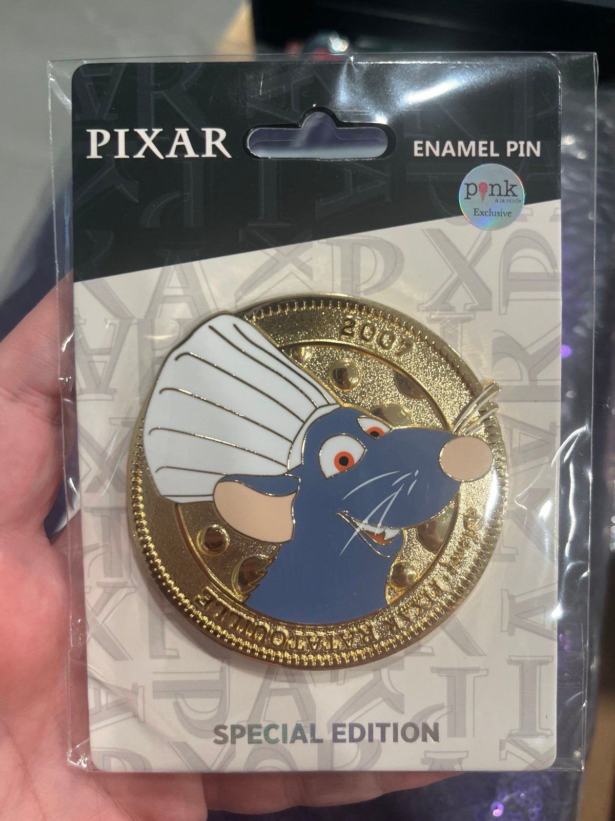 PALM Disney Licensed Gold Coin Series (Wave 3) “Remy Ratatouille” Pin - LE 300