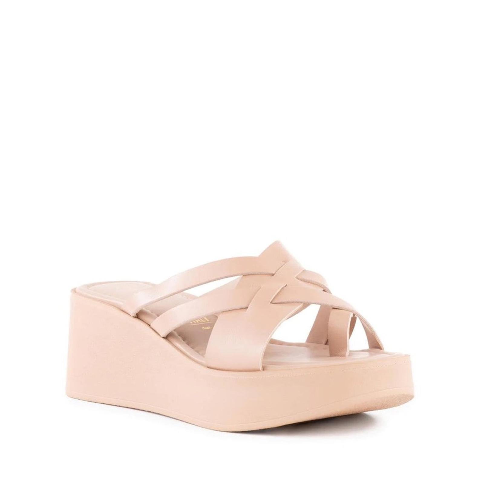 Seychelles Rock Steady Sandals in Blush Leather, Size 11 NEW w/o Box