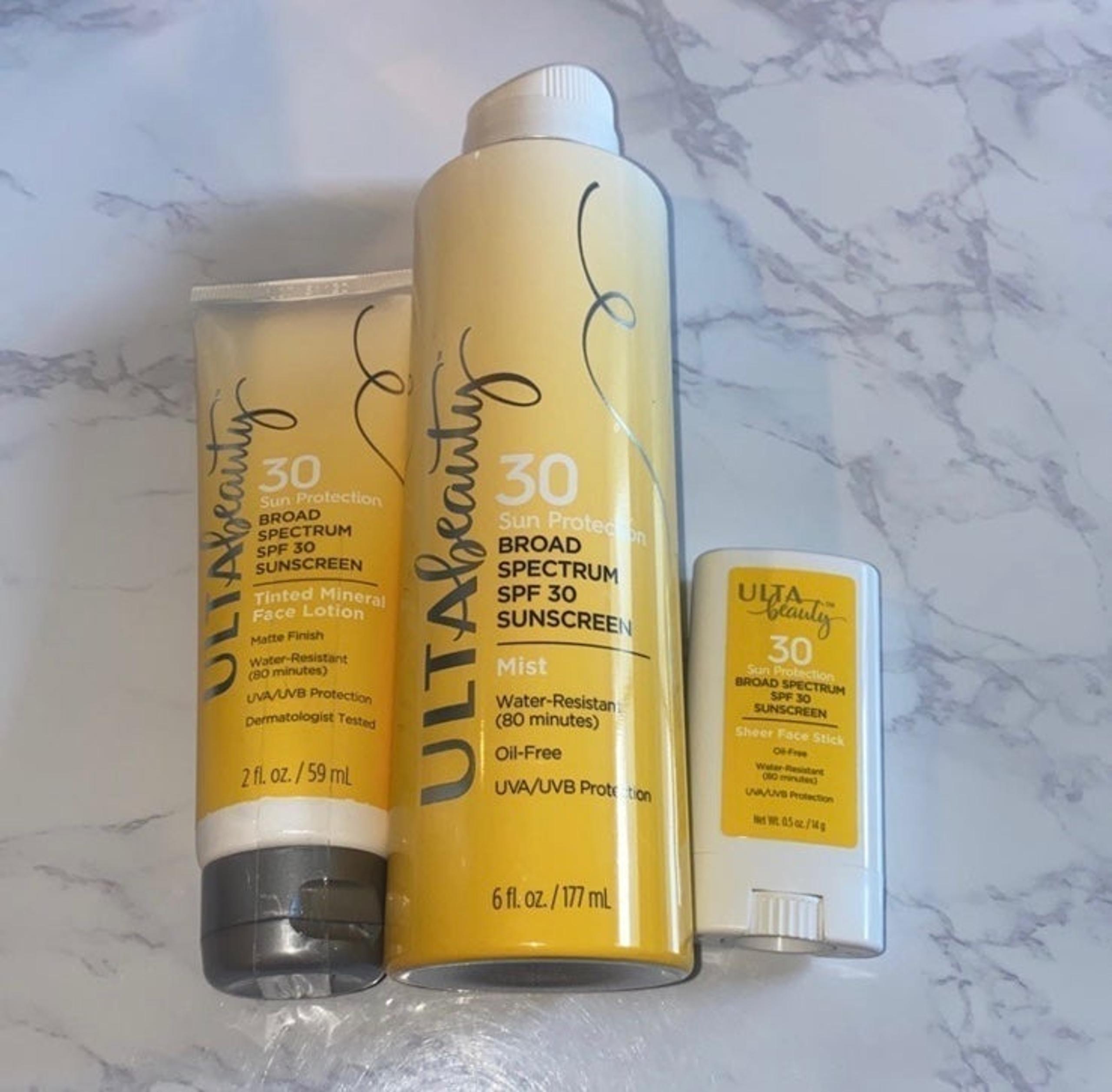 Ulta beauty sunscreen