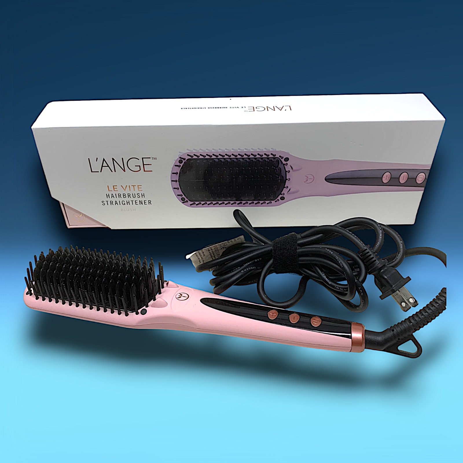 le vite hair brush straightener reviews