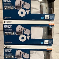 DIRECTIONAL RECESSED LED KIT LOT