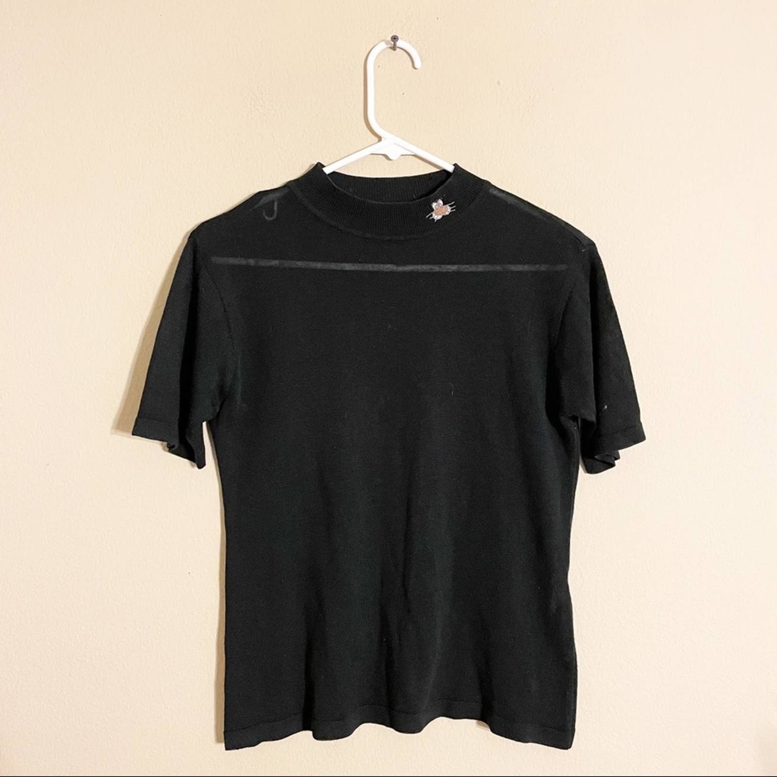 Valentino Sheer Tiger Graphic Tee