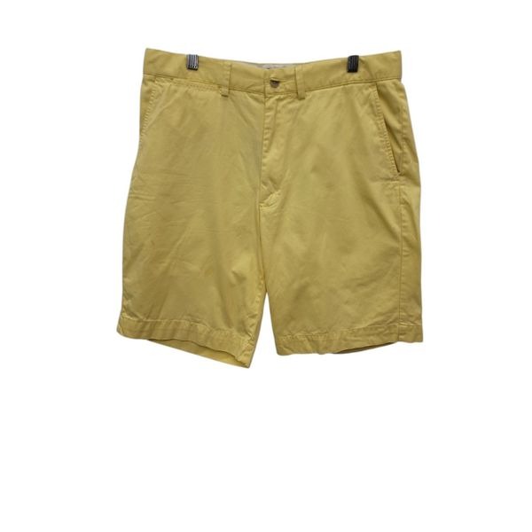 Polo by Ralph Lauren twill shorts Chino flat front size 32 cotton yellow