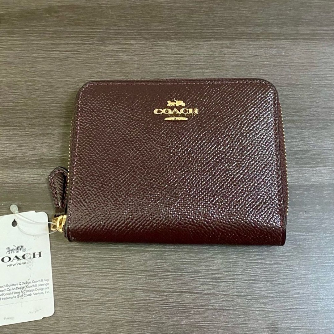 Coach Zip Wallet Patent Leather NWT