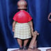 Set of 3 Vintage 1968 Sexton Metal Women Golfers