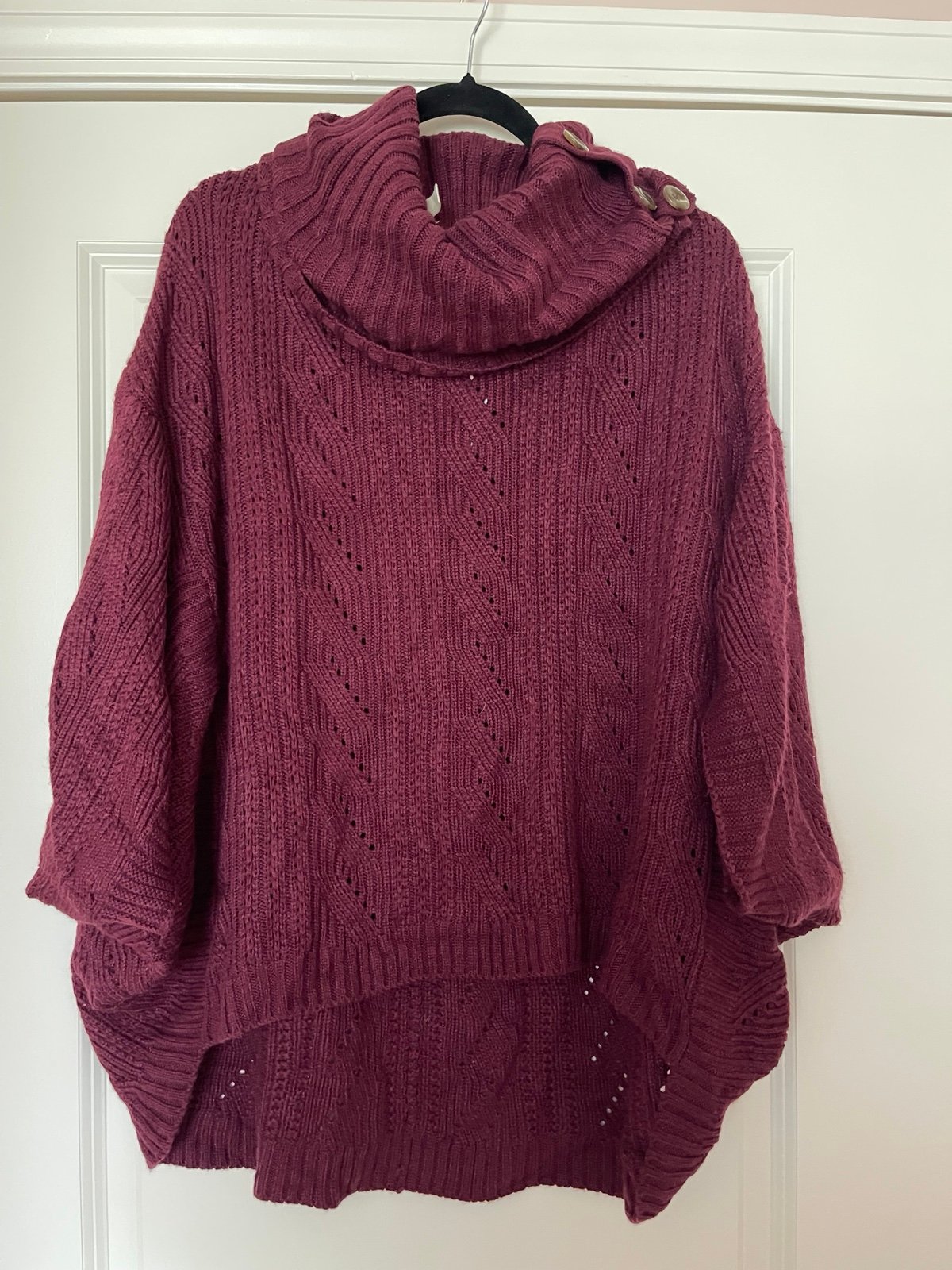 Anthropologie NWT oversize cowl sweater