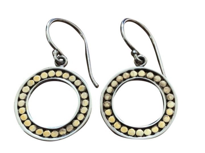 Anna Beck Open Circle Drop Earrings