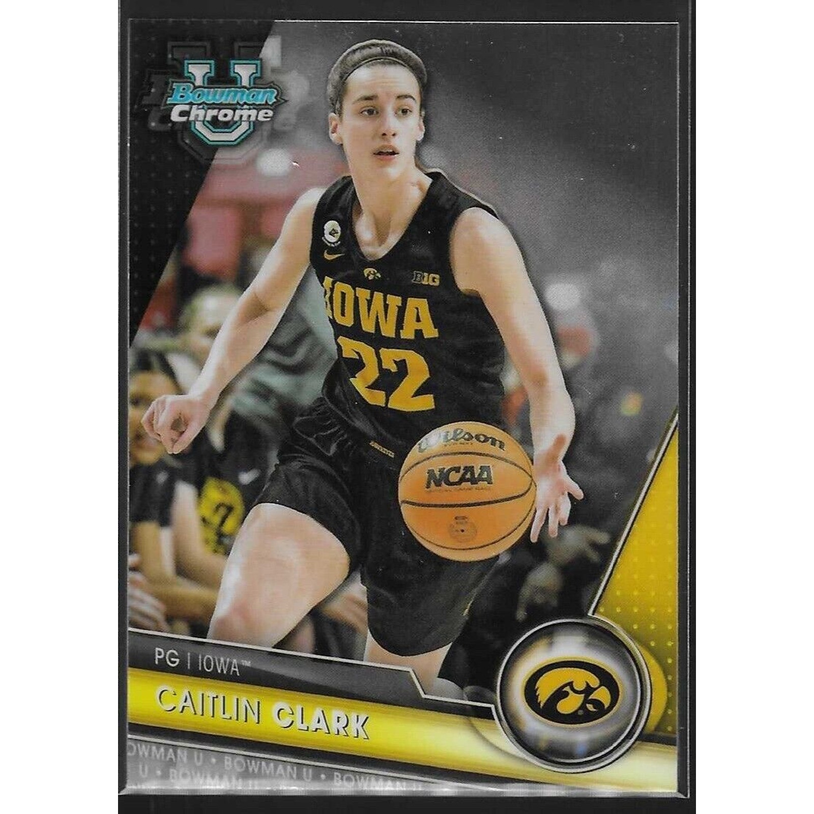 2023-24 Bowman University Chrome - #34 Caitlin Clark (RC)
