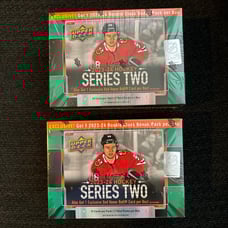 2023-24 Upper Deck NHL Series 2 Hockey Trading Card Mega Box Set
