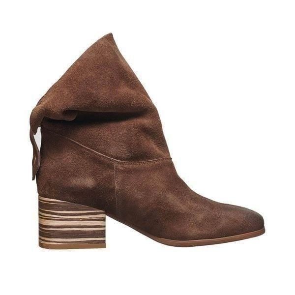 Antelope Annie Boot Womens Suede Leather Upper Brown Size 10 New 209