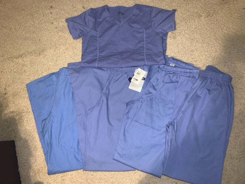 Scrubs pants and tops