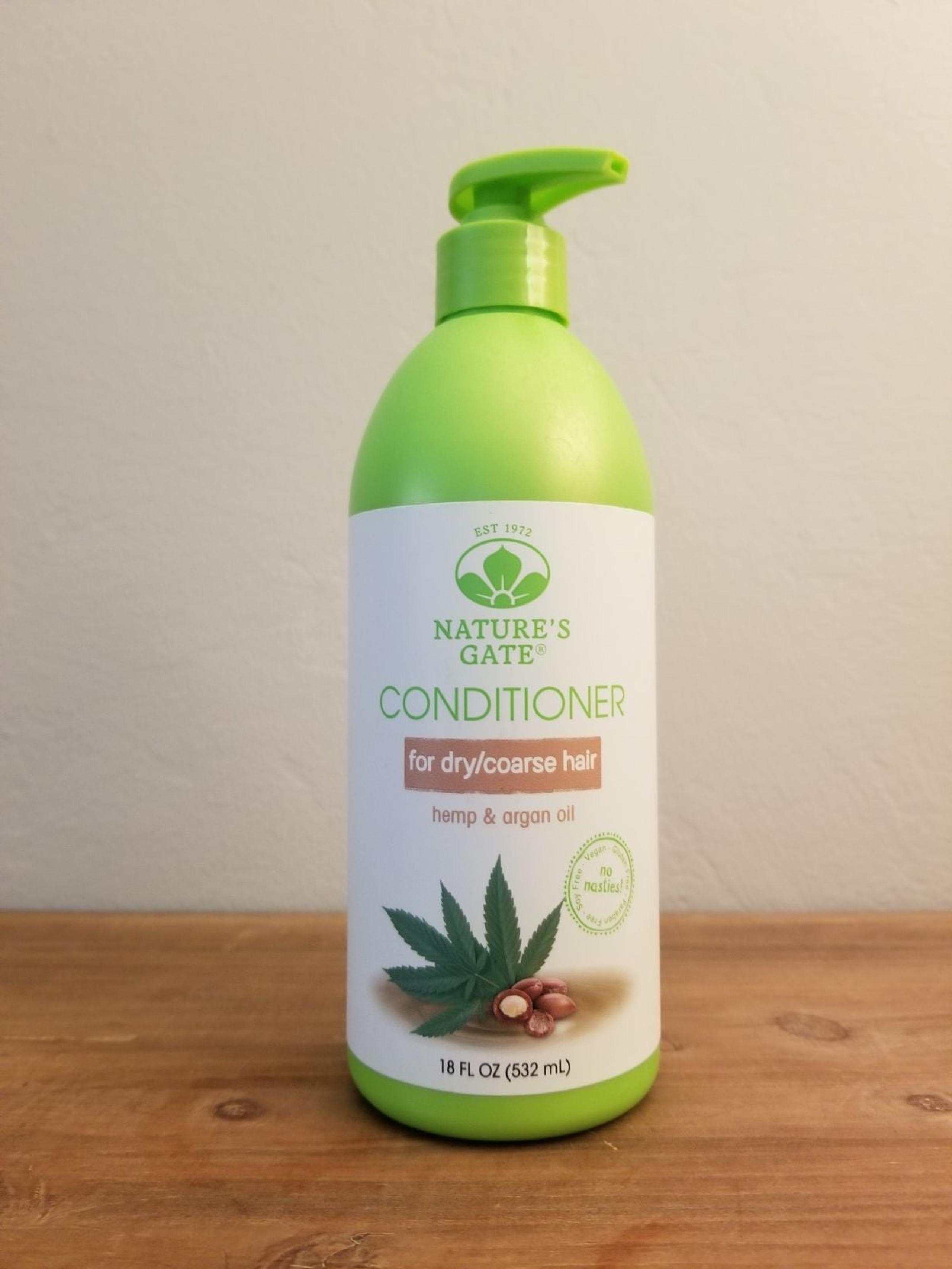 1 Nature's Gate Dry Coarse Hemp Argan Oil Conditioner