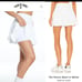 Year of ours white tennis skirt S