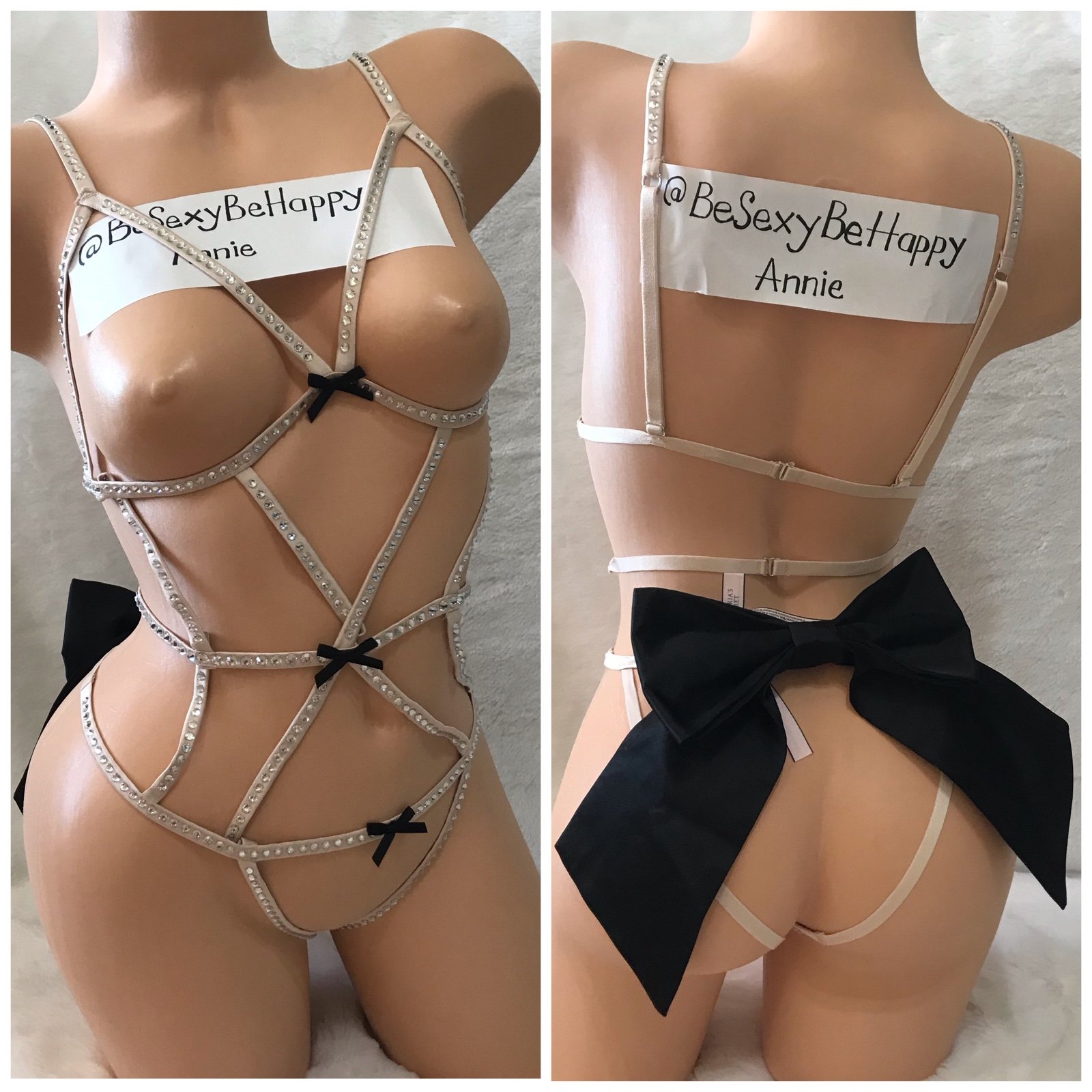 Victoria secret sexy strapy teddy