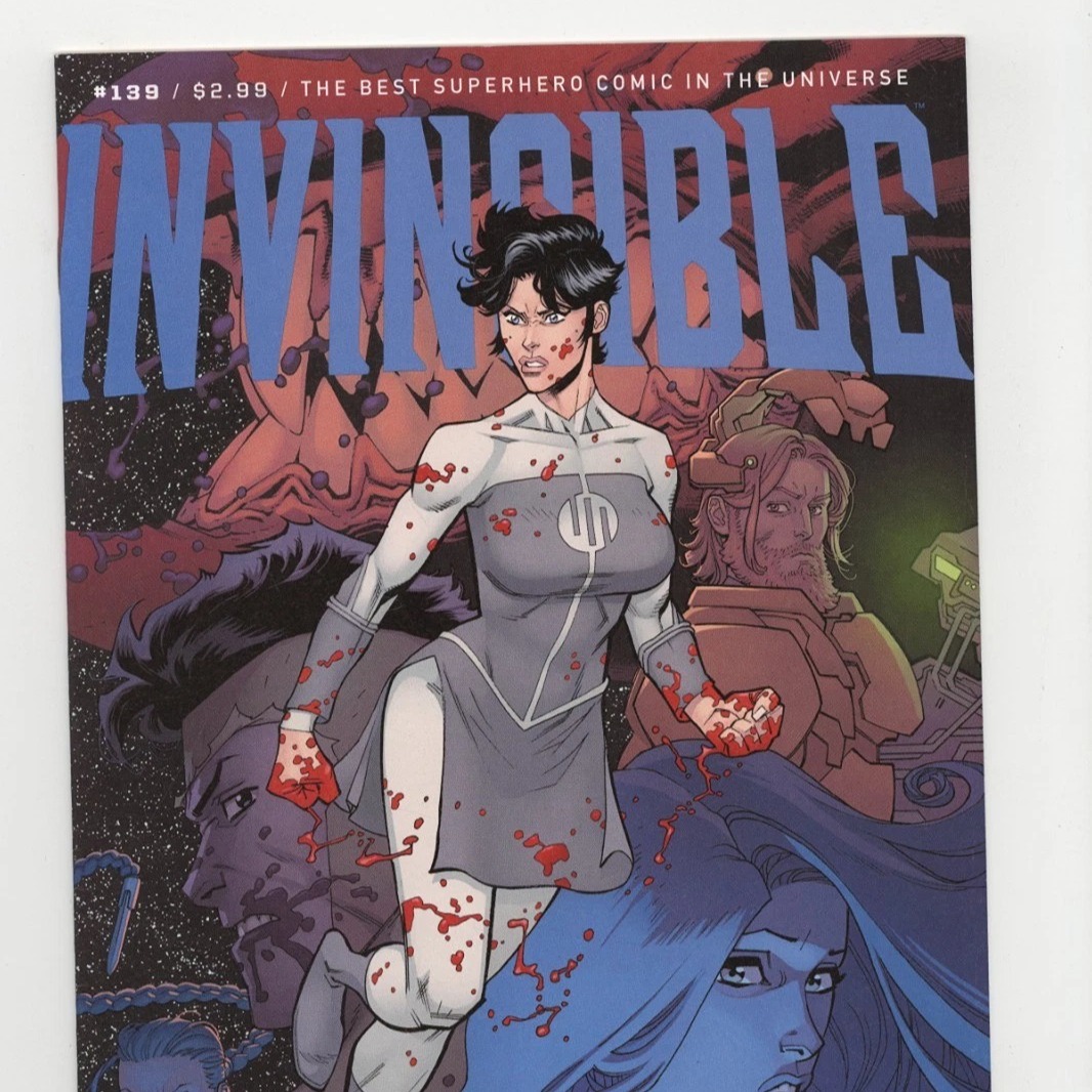 INVINCIBLE # 139  (Image Comics, 2003)  Robert Kirkman  Death of ANISSA
