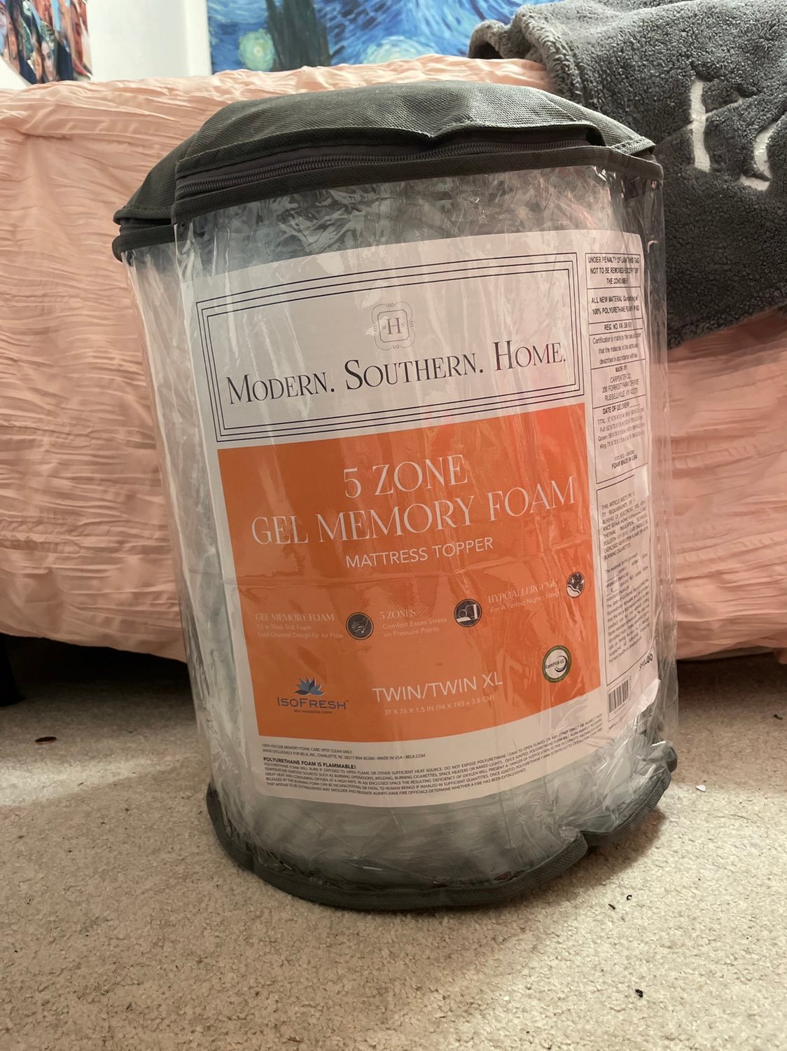 NEW TWIN XL mattress topper