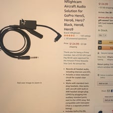 Nflightcam aircraft audio solution