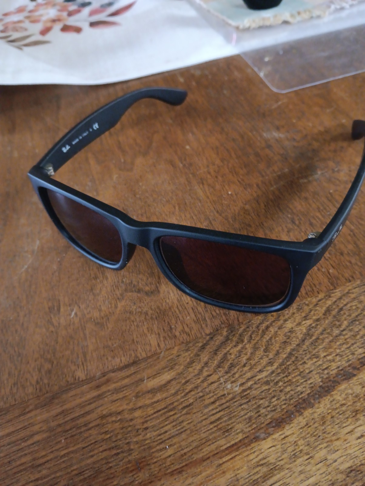 rayban justin frames only.