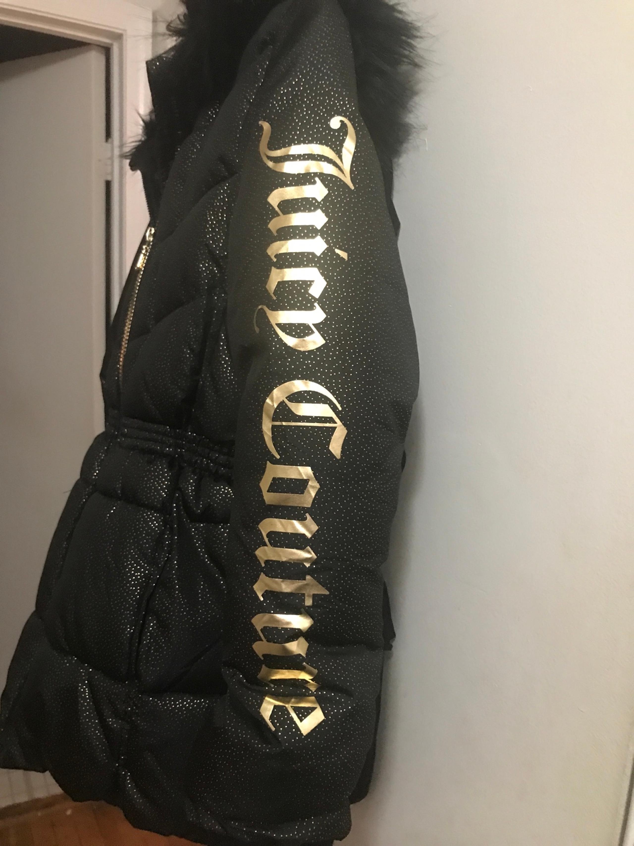 Juicy Couture Coat Puffer Jacket with Hood-Size 14
