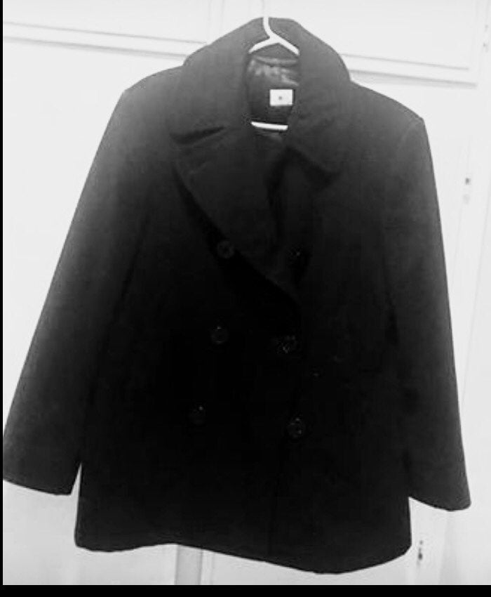 Men’s Navy Peacoat Black