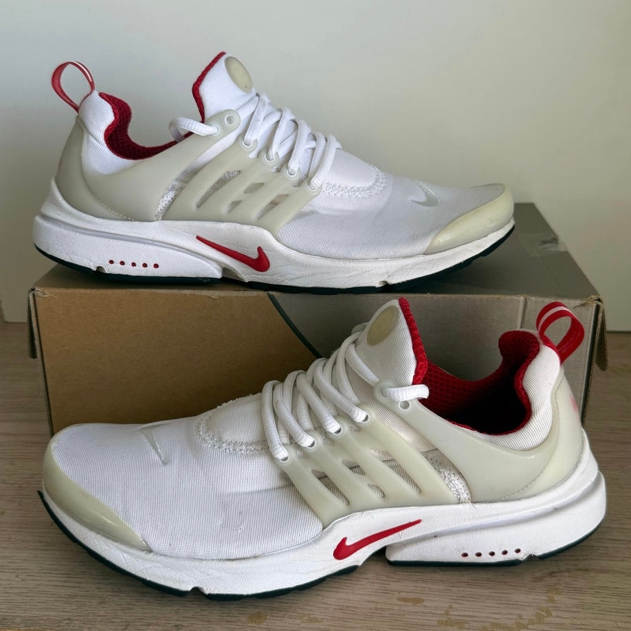 Nike Air Presto Platinum University Red - Men SZ 10