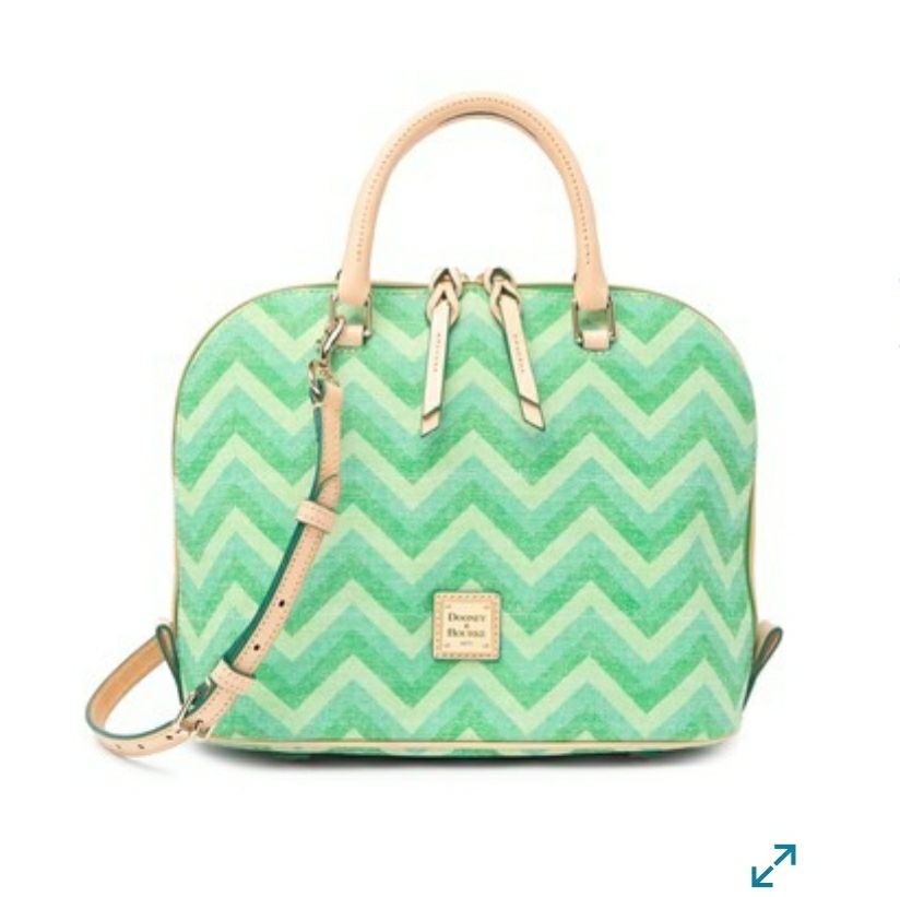 Dooney & Bourke Zip Zip Chevron Satchel