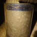 Vintage Oil tin with paper label