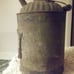 Vintage Oil tin with paper label