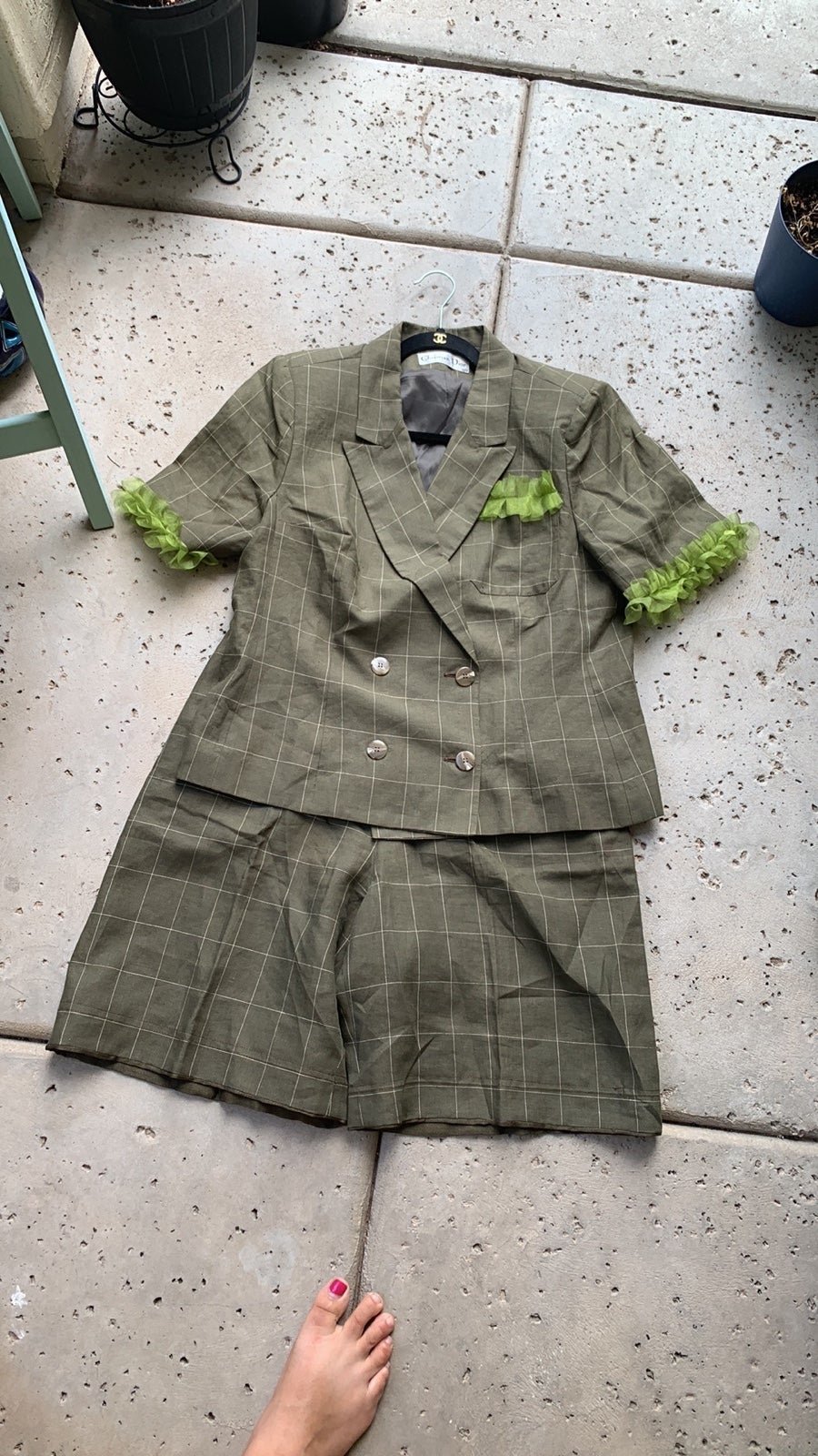 Christian Dior 2pc suit