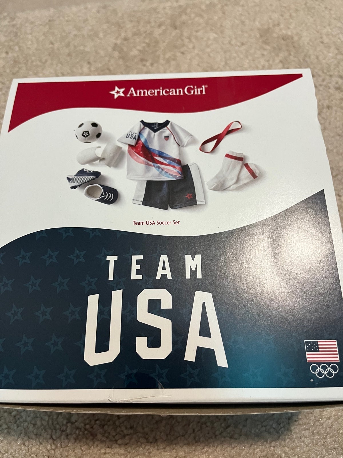 American Girl Team USA Soccer Set