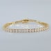 14K Gold 2ct Diamond Womens Tennis Bracelet Ladies 14 Karat Silver Jewelry 6.5