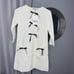 NWT Zara Woman Coquette SHORT KNIT DRESS WITH BOWS White & Black Size L Large