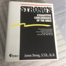 Strong's Exhaustive Concordance of the Bible, 1989 World Bible Publishers, Mint