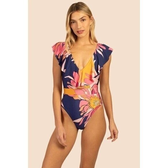 Gemini Ruffle Maillot One Piece