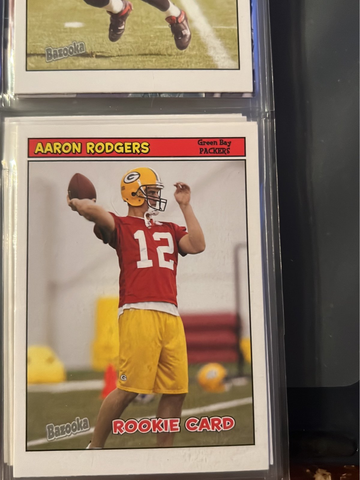 Mint Topps Bazooka Aaron Rodgers rookie card