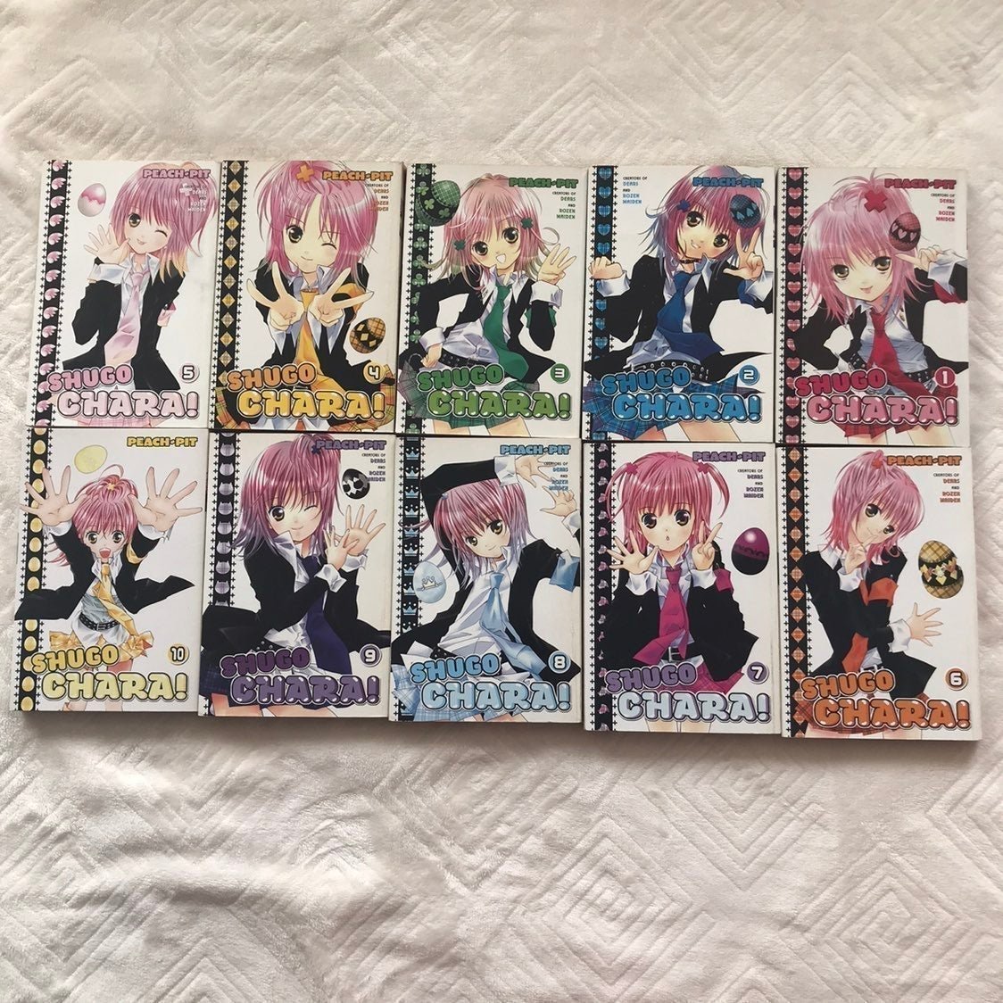 Shugo Chara! Manga set vols. 1-10
