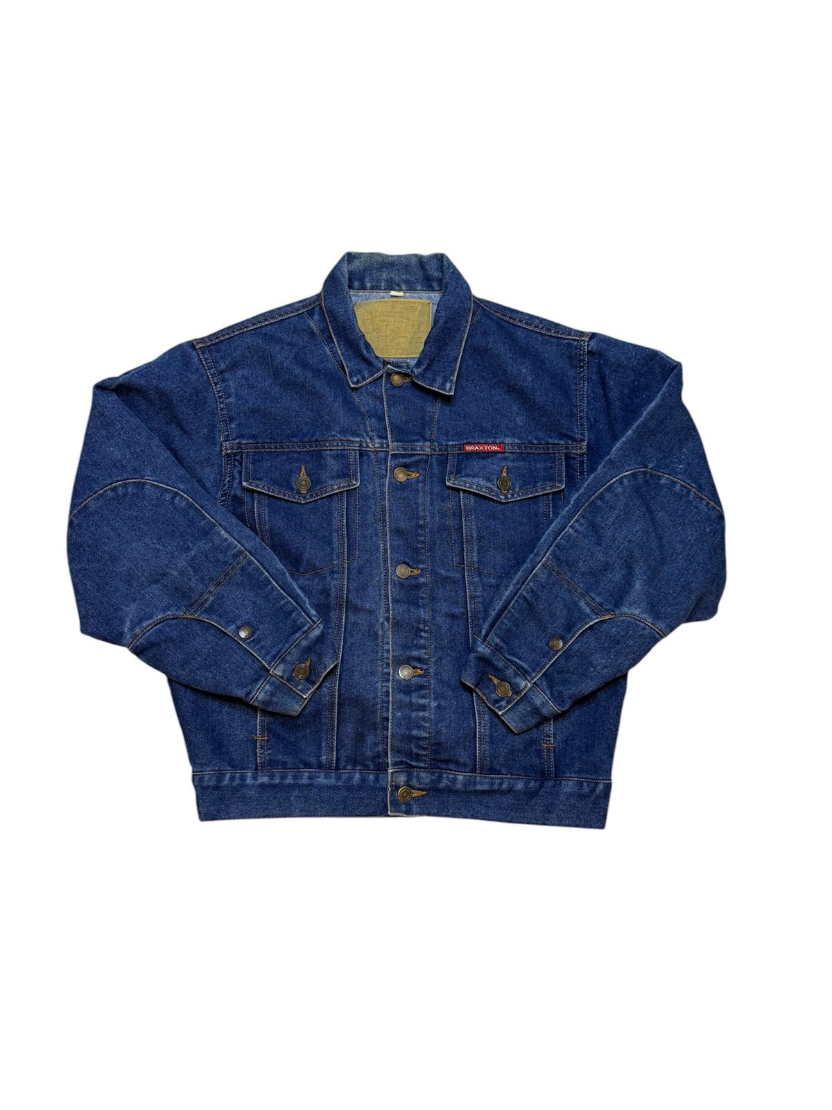 Vtg Braxton Denim Jacket