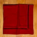 4 Pottery Barn Aspen Napkins NEW Set Cardinal RED ♥️Chief Velvet Trim Linen
